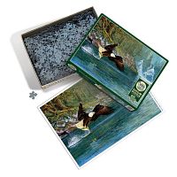 Cobble Hill 1000 pieces puzzle: The Eagle. Fly fishing