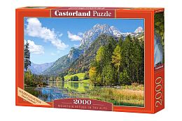 Castorland 2000 Puzzle details: Lake in the Alps