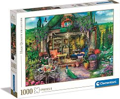 Clementoni 1000 piece puzzle: A house next to a vineyard