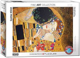 Eurographics 1000 pieces Puzzle: Kiss (fragment)