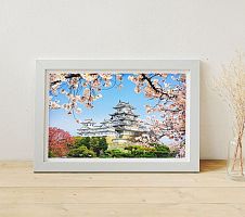 Puzzle Pintoo 1000 pieces cherry blossoms in the temple Himeji