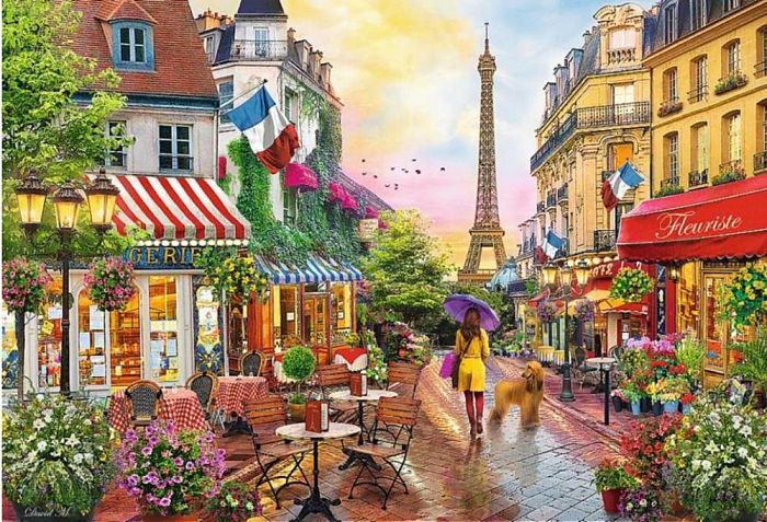 Trefl puzzle 1500 pieces: Charming Paris TR26156