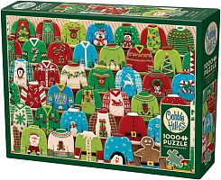 Cobble Hill 1000 Pieces Puzzle: Funny Christmas Sweaters