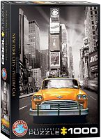 Puzzle Eurographics 1000 pieces: Yellow taxi new York