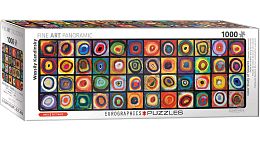 Eurographics 1000 Pieces puzzle: Squares with concentric circles