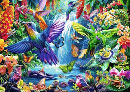 Trefl 1000 Pieces Puzzle: Hummingbirds in the Tropics