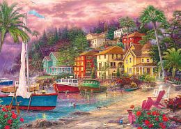 Schmidt 1000-piece puzzle: Chuck Pinson. Coastal charm