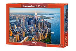 Castorland 500 Pieces Puzzle: Sunset over Manhattan