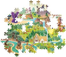 Puzzle Clementoni 1000 pieces: Fairy tale maps. Snow White