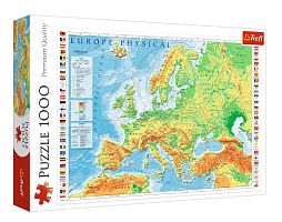 Trefl 1000 Puzzle details: Map of Europe