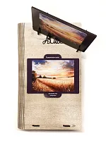 Wooden puzzle with 500 pieces. The magic of nature. Wheat field