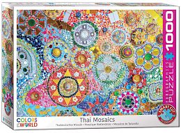 Eurographics 1000 pieces Puzzle: Mosaic from Thailand