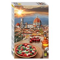 Step puzzle 1500 pieces: Italian Meal