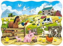 Castorland 30-piece Puzzle: Farm Animals