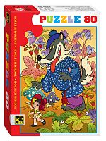 A set of puzzles for children 8 pieces of 80 pieces: Favorite characters