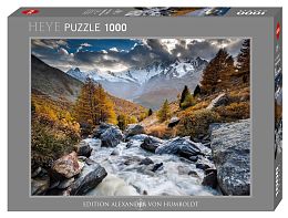 Puzzle Heye 1000 pieces Mountain stream Nature