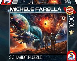 Schmidt 1000-piece puzzle: M.Farrell. Space travel