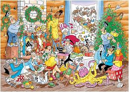 Jumbo 500 Pieces Puzzle: The Christmas Commotion