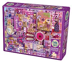 Cobble Hill puzzle 1000 pieces: Purple