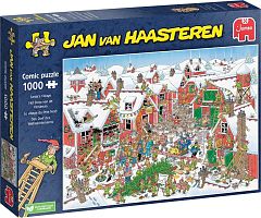 Jumbo 1000 Pieces Puzzle: Santa's Village