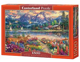 Castorland 1500 pieces Puzzle: At the foot of the mountains