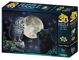 Puzzle Prime 3D 500 pieces: Meeting under the moon