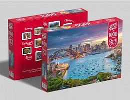 Cherry Pazzi 1000 pieces Puzzle: Sunset in Sydney