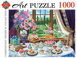 Artpuzzle 1000 Pieces Puzzle: English Breakfast