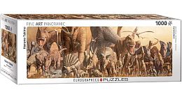 Eurographics 1000 Pieces Puzzle: Haruo Takino's Dinosaurs