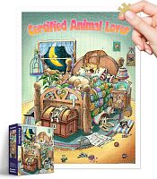 Pintoo Puzzle 1200 pieces: Gary Patterson. Animal lover