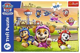 Trefl 160-piece Puzzle: The Puppy Patrol is a force!