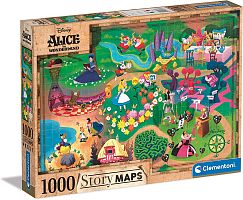 Puzzle Clementoni 1000 pieces: Alice in Wonderland