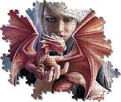 Puzzle Clementoni 1000 pieces: Friendship with Dragons