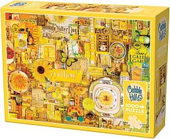 Cobble Hill Puzzle 1000 Pieces: Yellow