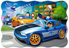 Castorland Puzzle 30 details: Police Chase