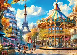 Cherry Pazzi Puzzle 500 pieces: A day off in Paris