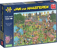 Jumbo Puzzle 1500 Pieces: Medieval Festival