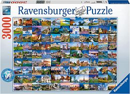 Ravensburger 3000 Puzzle pieces: Beautiful places in Europe