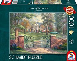 Schmidt 1000-piece puzzle: T. Kincaid. 50th anniversary of Graceland