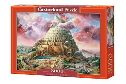 Puzzle Castorland 3000 pieces: the tower of Babel