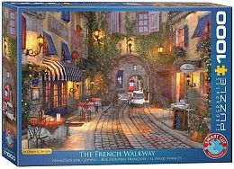 Puzzle Eurographics 1000 pieces: French track