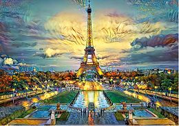 Educa 500 Puzzle pieces: Eiffel Tower