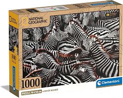 Clementoni Puzzle 1000 pieces: Zebras