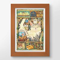 Pintoo 600-piece puzzle: Cotton Lion. Rest time