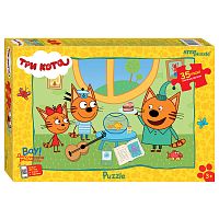 Step puzzle 35 Maxi Pieces: Three Cats