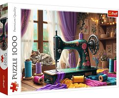 Trefl 1000-piece Puzzle: Sewing Workshop