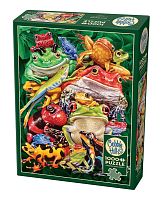 Cobble Hill Puzzle 1000 pieces: Frogs