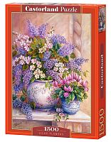 Puzzle Castorland 1500 parts: Flowers of lilac