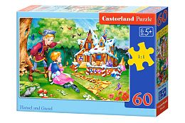 Castorland Puzzle 60 details: Gingerbread House