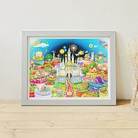 Pintoo puzzle 1200 pieces: S. Yamamoto. New Year's Eve in the Kingdom